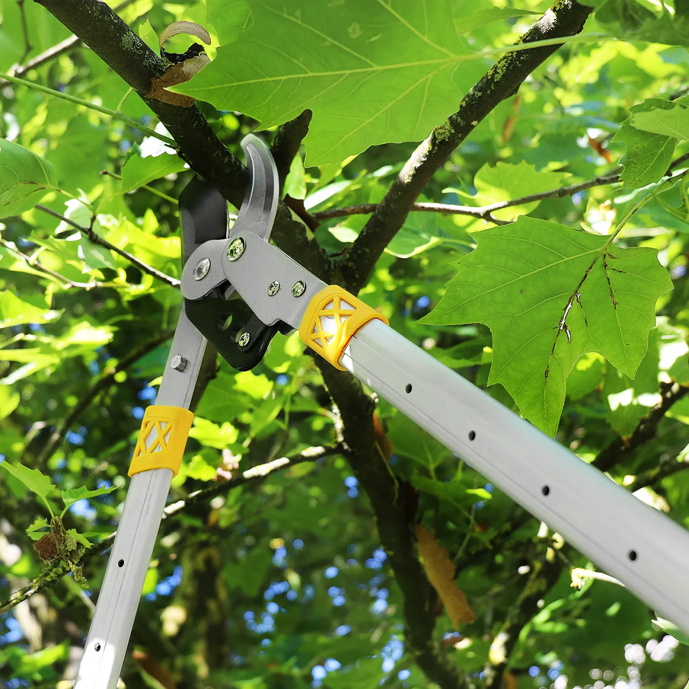 GRÜNTEK Teleskop-Astschere XT 685 - 940 mm Bypass Smart-Cut Baumschere
