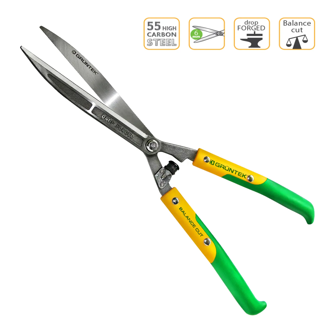 GRÜNTEK Heckenschere 600 mm, Q-23 Strauchschere