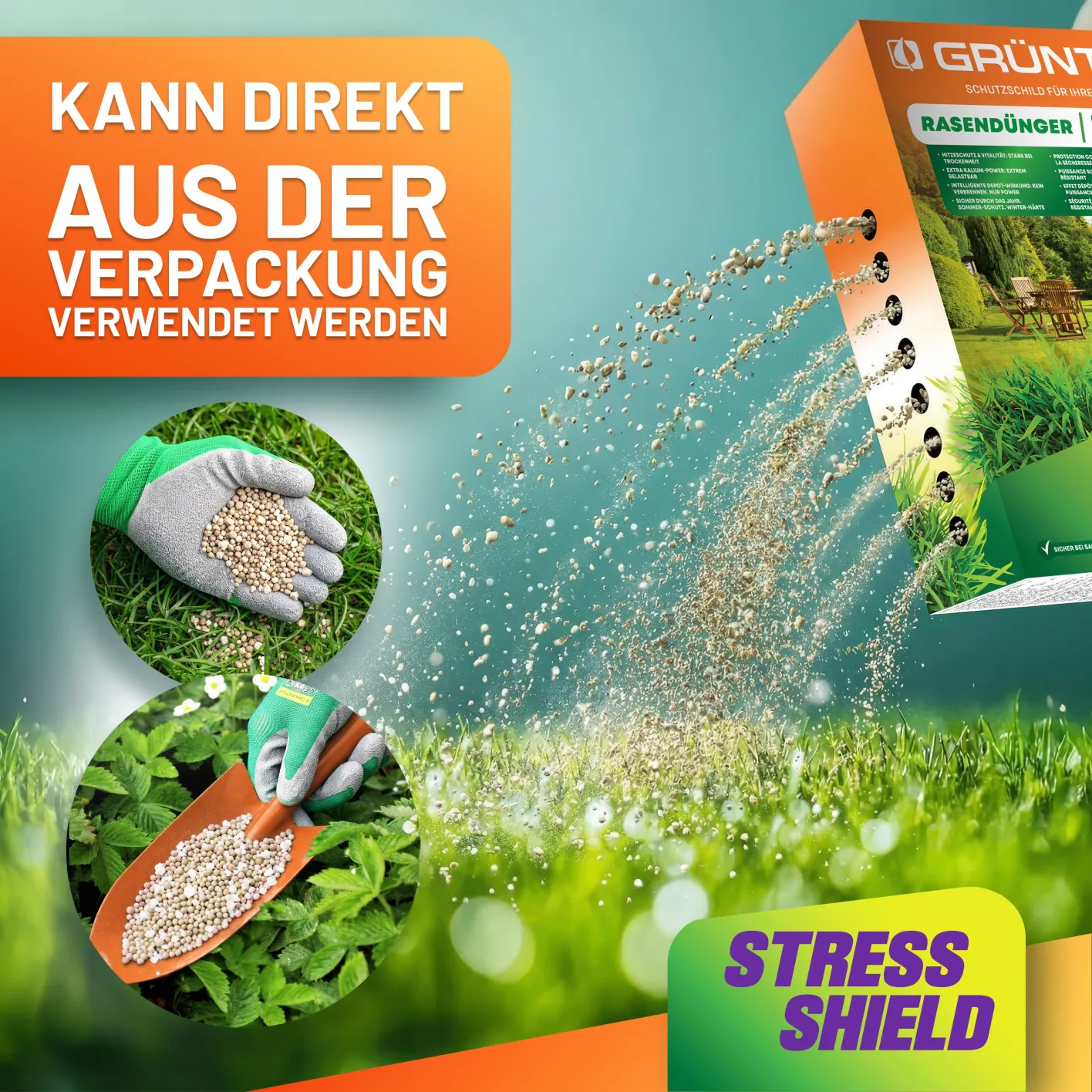 GRÜNTEK Dünger Stress-Shield