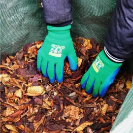 GRÜNTEK 4 Paar THERMO Garten-Handschuhe für Gebrauch im Herbst und Winter mit Thermofutter für Herren und Damen