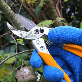 GRÜNTEK Amboss Gartenschere BUSSARD, 200 mm